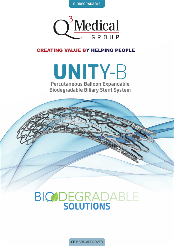 Unity-B Percutaneous Biodegradable Balloon Expandable Biliary Stent System